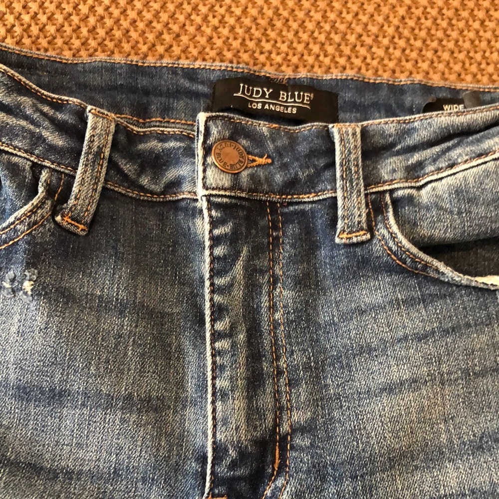 Judy Blue wide leg jeans